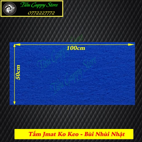 Tấm Lọc JMAT, Bùi Nhùi Nhật, JMAT Không Keo (KT 50x100cm) - Vật Liệu Lọc Tốt cho Bể Cá, Hồ Cá Koi, Hồ Cá Công Nghệ