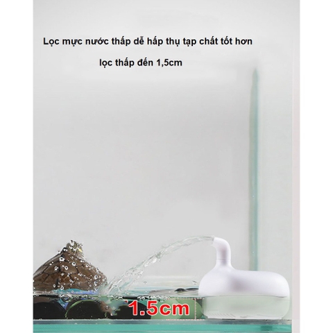 Bộ Lọc Nước cho Rùa đầu ra nước 2 chế độ SOBO WP-08H WP08 WP08H