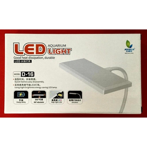 Đèn Led Đỏ Cá Ko Đỏ Nước JENECA D15 D16 - Thích hợp cho hồ từ 40cm trở lại