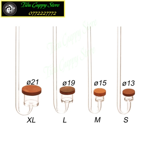 Cốc Sủi CO2 EBI-VN, Cốc Sủi Siêu Mịn dạng Gốm và Acrylic Cho Hồ Cá Thủy Sinh