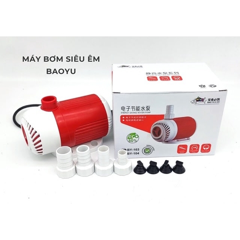 Máy Bơm Chìm Bể Cá BAOYU - BY102 15w BY103 30w BY104 40w BY105 50w BY106 75w BY 107 90w