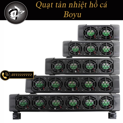 Quạt tản nhiệt, làm mát bể cá chuyên dụng BOYU FS-601, FS-602, FS-603, FS-604, FS-605, FS,606