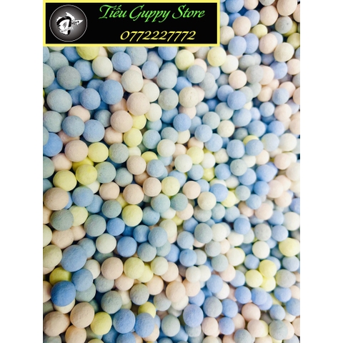 Sứ Viên Bi Substrate Hạt Nhỏ Nhiều Màu - Vật Liệu Lọc Cần Thiết Cho Hồ Cá Cảnh