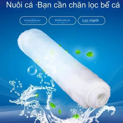 Khăn Lọc Nước Hồ Cá – Thảm Ma Thuật - Lọc Bụi Mịn, Chống Cặn, Giúp Cá Khỏe Mạnh