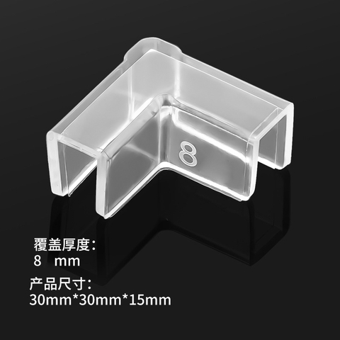 Kẹp Góc Silicon Bảo vệ cạnh góc hồ cá, chống va đập và trầy sước