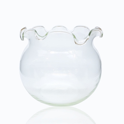 Hồ Cá Thủy Tinh, Bể Cá Thủy Tinh Miệng Bèo - Trang Nhã, Tinh Tế, Thích Hợp Trang Trí Ko Gian Nhỏ