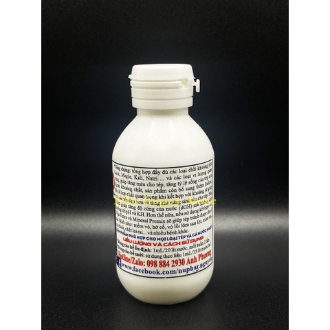 MINERAL LIQUID NUPHAR Khoáng Nước Chuyên Dùng Cho Tép  | Bổ Sung Khoáng Chất, Tăng Màu và Phòng Sức Khỏe cho Tép