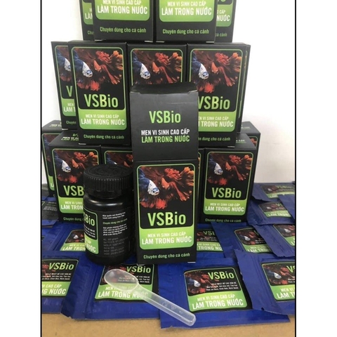 Vi Sinh VSBio- VS Bio - Nâng Cao Chất Lượng Nước Cho Cá Cưng (Hũ 80gram)