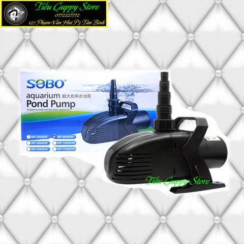 Máy Bơm Đẩy Cao SOBO Chuyên Dùng Cho Hồ Cá KOI WP-10000 - 20000 - 25000 - 30000 lít/giờ