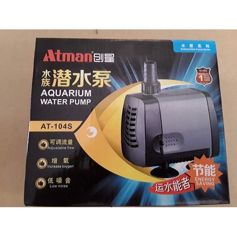 Máy Bơm Nước ATMAN AT101s - AT102s - AT103s - AT104s - AT105s - AT106s - AT107s Chuyên Dụng Cho Hồ Cá Cảnh