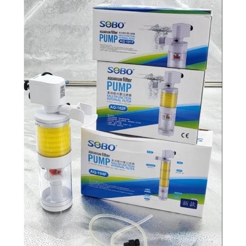 Máy bơm lọc chìm hút cặn HỒ CÁ SOBO AQ-101F / AQ-102F / AQ-103F / AQ-104F