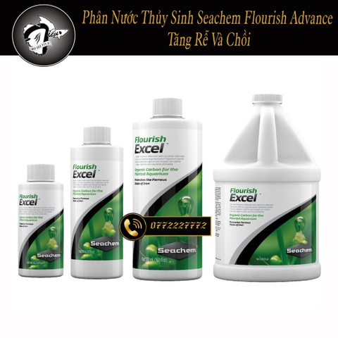 Seachem Flourish Excel -  cung cấp CO2, phòng và ức chế rêu hại cho hồ thuỷ sinh