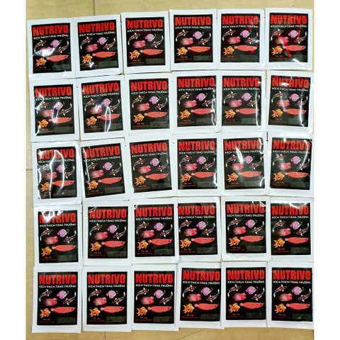 NUTRIVO - Thức Ăn Bổ Sung, Kích Thích Tăng Trưởng cho Cá