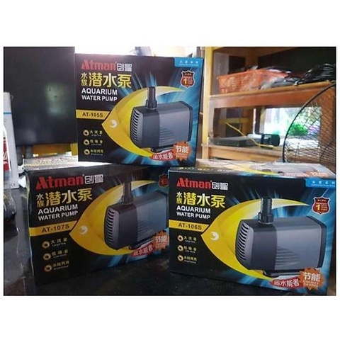 Máy Bơm Nước ATMAN AT101s - AT102s - AT103s - AT104s - AT105s - AT106s - AT107s Chuyên Dụng Cho Hồ Cá Cảnh