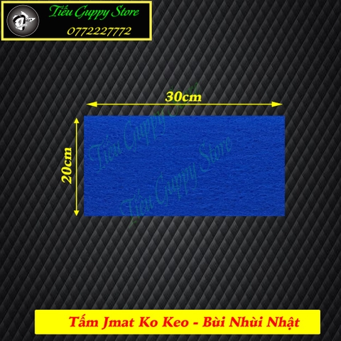 Tấm Lọc JMAT, Bùi Nhùi Nhật, JMAT Không Keo (Khổ Nhỏ) - Vật Liệu Lọc Tốt cho Bể Cá, Hồ Cá Koi, Hồ Cá Công Nghệ