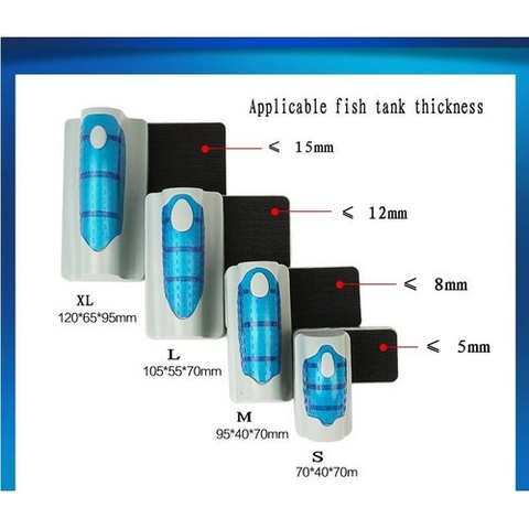 Nam châm hít chùi rửa hồ cá VIPSUN