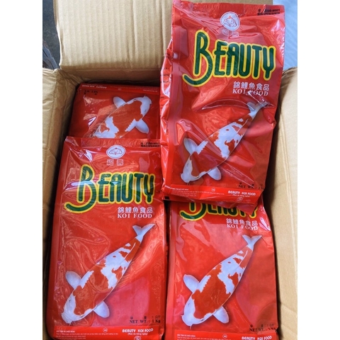Beauty Koi Food - Thức Ăn Tăng Màu Cá Koi Tới Từ Đài Loan (size hạt 4mm)