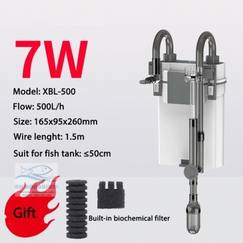 Máy Lọc Treo Xiaoli SUNSUN kết hợp Lọc Váng XBL 300 | XBL 400 | XBL 500 | XBL 600