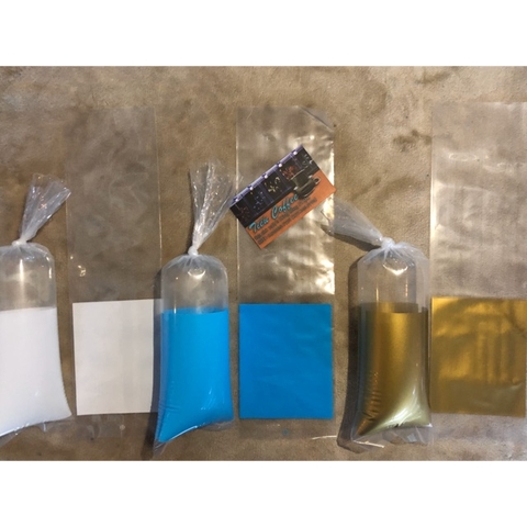 Bao bịch ni long có lớp màu đóng cá cảnh chuyên dụng, kích thước 9x31 - chống stress, hoảng khi ship xa