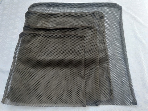 Túi Lưới Đựng Vật Liệu Lọc Hồ Cá | Túi Lọc Sứ, Bi Lọc, Đá Nham Thạch, Than Hoạt Tính | Bền Bỉ, Khóa Kéo Tiện Lợi