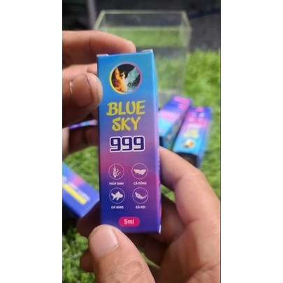 Dung Dịch BLUE SKY 999 - Chuyên Xử Lý Nấm và Trùng Chỉ cho Các Loài Cá Cảnh