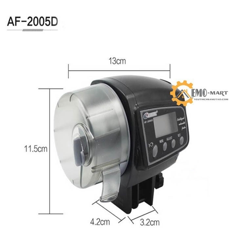 Máy cho cá ăn tự động lập trình điện tử AF-2005D