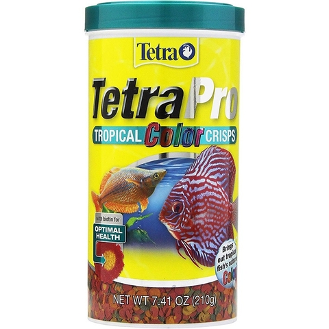 Tetra Pro Tropical Fish Color Crisps Dạng Mảnh Nhỏ - Thức Ăn Cao Cấp Dành Cho Cá Dĩa và Các Dòng Cá Thủy Sinh