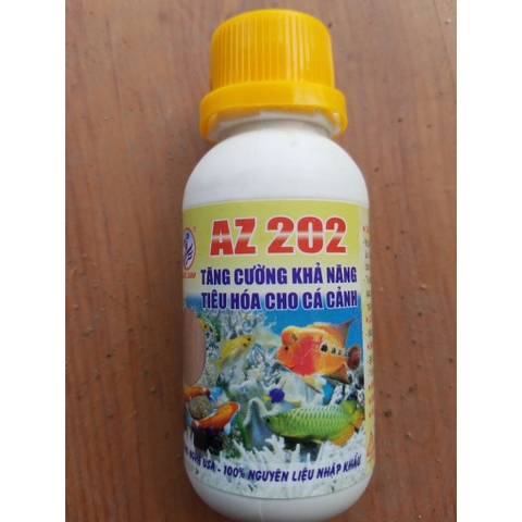 Men Tiêu Hóa AZ 202 Giúp Kích Thích và Hỗ Trợ Đường Tiêu Hóa Cho Cá