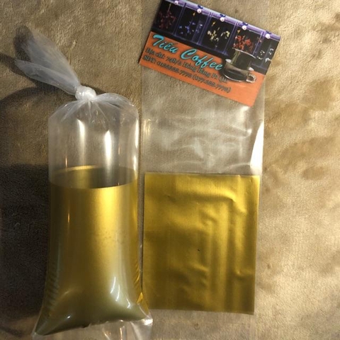 Bao bịch ni long có lớp màu đóng cá cảnh chuyên dụng, kích thước 9x31 - chống stress, hoảng khi ship xa