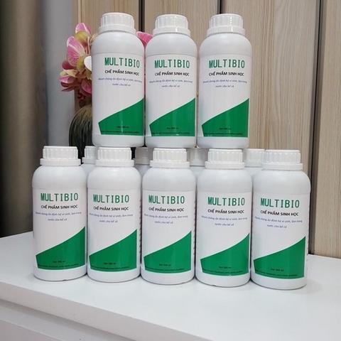 Vi Sinh Multibio - Khử mùi hôi tanh, làm trong nước thật nhanh (chai 500ml)