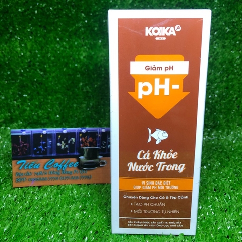 Dung Dịch Giảm PH - KOIKA chai 105ml