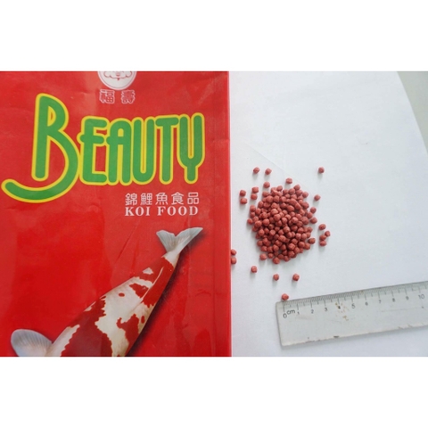Beauty Koi Food - Thức Ăn Tăng Màu Cá Koi Tới Từ Đài Loan (size hạt 4mm)