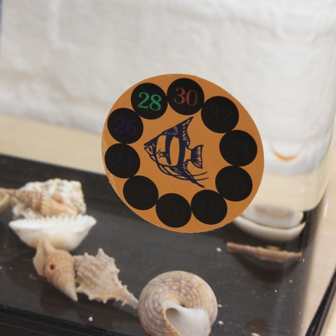 NHIỆT KẾ DÁN BOYU - BT04 CHO HỒ CÁ, BỂ CÁ