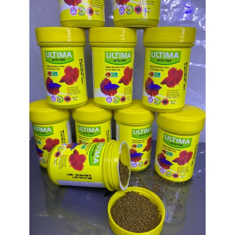 Cám Cho Cá BETTA ULTIMA - Thức Ăn Dinh Dưỡng Cho Cá Lia Thia, Cá Cảnh Nhỏ