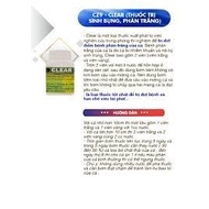 CZ9 CLEAR - Viên Chuyên Xử Lý Sình Bụng và Phân Trắng cho Cá Cảnh (Hàng Cty - Lọ 20v)