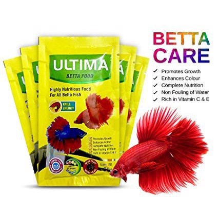 Cám Cho Cá BETTA ULTIMA - Thức Ăn Dinh Dưỡng Cho Cá Lia Thia, Cá Cảnh Nhỏ