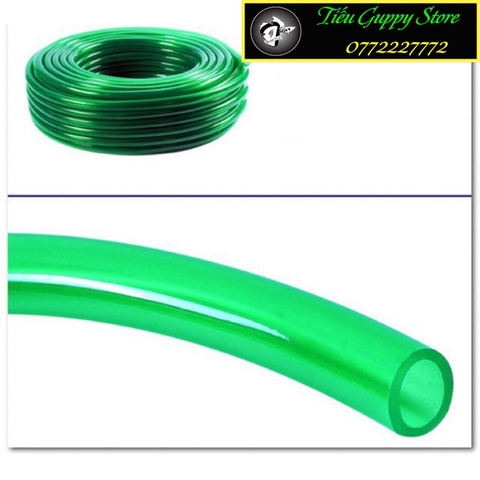 1m Ống Nước Xanh Chống Gập - Sử Dụng Thay Nước hoặc làm Dây In Out cho máy Lọc (Phi 12)
