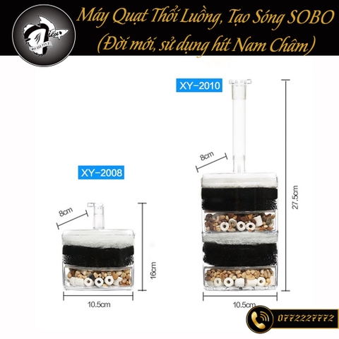 Lọc góc kiểu dáng đẹp Xy-2008 và Xy-2010, sử dụng tốt nhất cho hồ cá