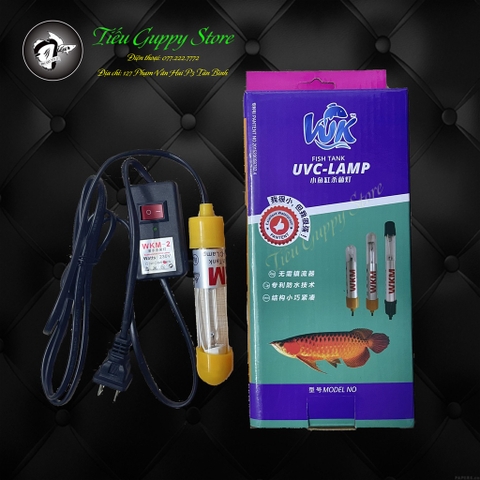 Đèn UV 3W - 6W - 8W diệt tảo diệt khuẩn làm trong nước