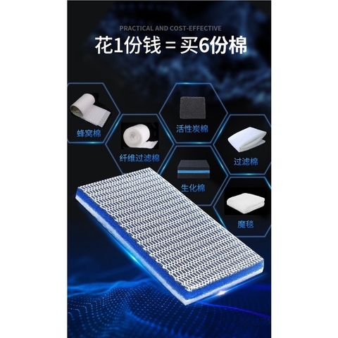 Bông Lọc 8D Chính Hãng, Lọc Sạch Bụi Bẩn, Tái Sử Dụng Dễ Dàng