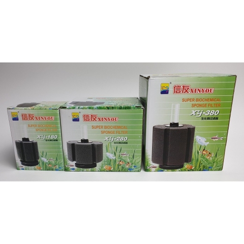 Lọc Vi Sinh đen cho hồ cá cảnh Xy180 Xy280 Xy380