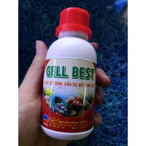 GELL BEST - Chất Kết Dính Thức Ăn Cá Cảnh, Bổ Sung Vitamin Cần Thiết cho cá