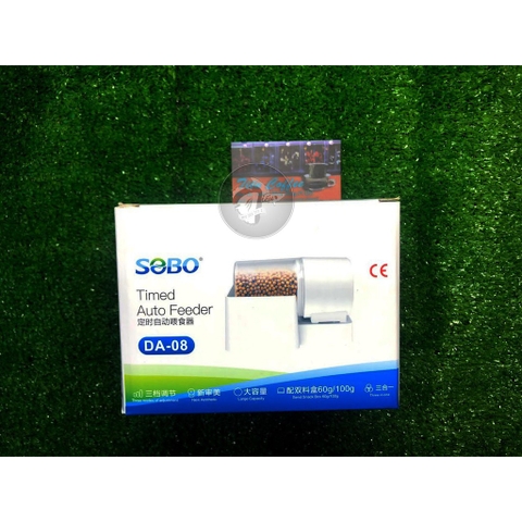 Máy cho ăn tự động hồ cá chạy pin SOBO DA-08