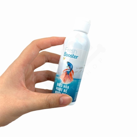 FRESH BOOSTER - Điều Hòa Nước Bể Nuôi Cá, Khử Clo và Kim Loại Nặng trong nước