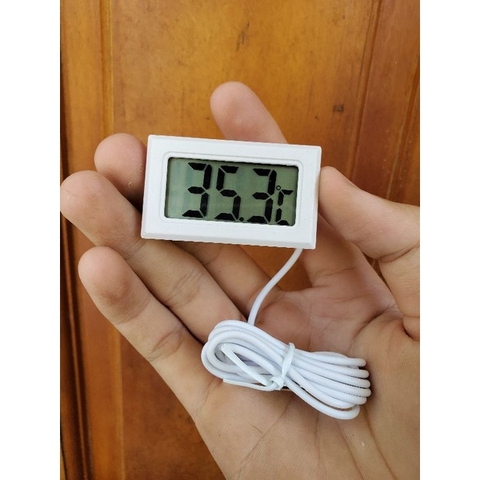Nhiệt Kế Điện Tử Đầu Dò Giá Rẻ - Đo Nhiệt Độ Hồ Cá Cảnh