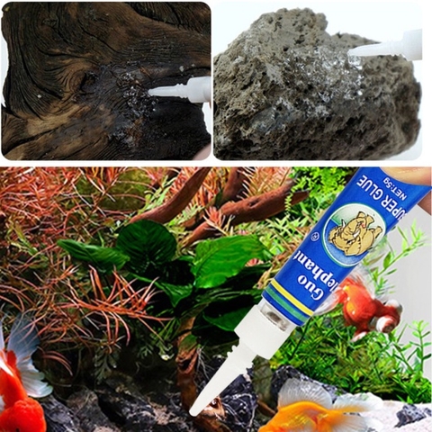 Keo Dán Rêu, Lũa, Ráy, Cây Thuỷ Sinh - Chuyên Dùng Dán Dưới Nước (tube 5g)