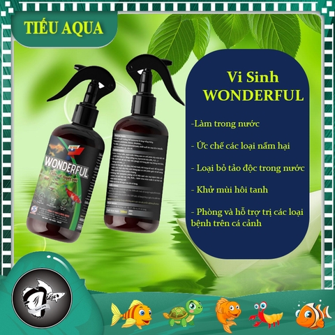 WONDERFUL - Men Vi Sinh Làm Trong và Hỗ Trợ cho Cá Cảnh