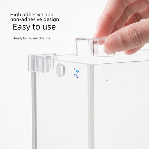 Kẹp Góc Silicon Bảo vệ cạnh góc hồ cá, chống va đập và trầy sước