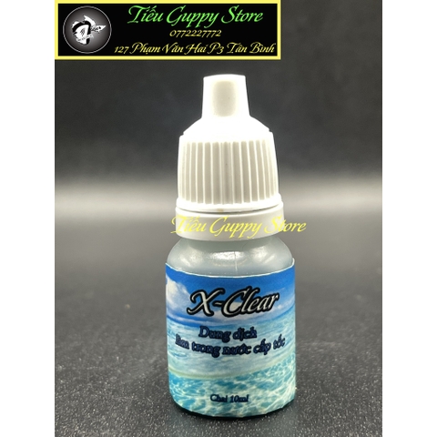 X-Clear Dung Dịch Làm Trong Nước Hồ Cá Cấp Tốc