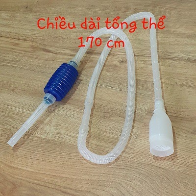 Dụng Cụ Bơm Tay Hút Cặn, Ống Hút Nước Vệ Sinh Hồ Cá Loại Tốt